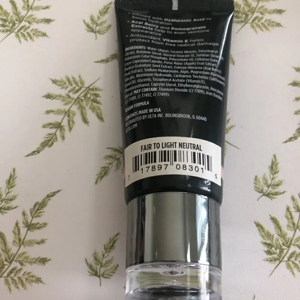 Ulta Effortless Effect Foundation new 30ml sealed adding Ipsy bag